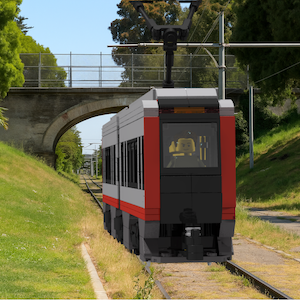 Lego Muni in Dolores Park